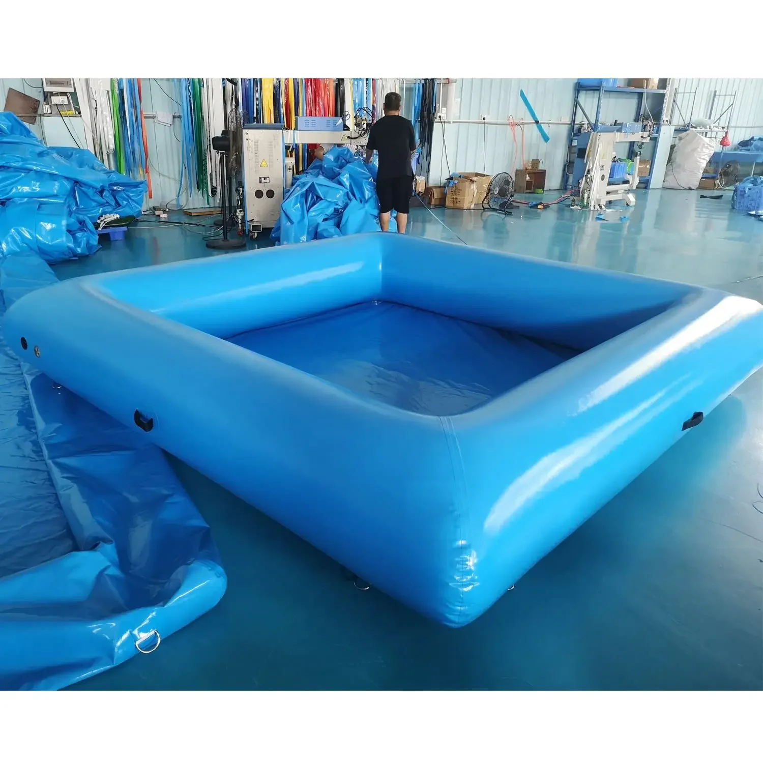 Large Commercial 13.12ft Inflatable Pool Rectangular Blue Aqua Swimming Pool Home Backyard Inflatable Pool for Water Games
Large Commercial 13.12ft Inflatable Pool Rectangular Blue Aqua Swimming Pool Home Backyard Inflatable Pool for Water Games