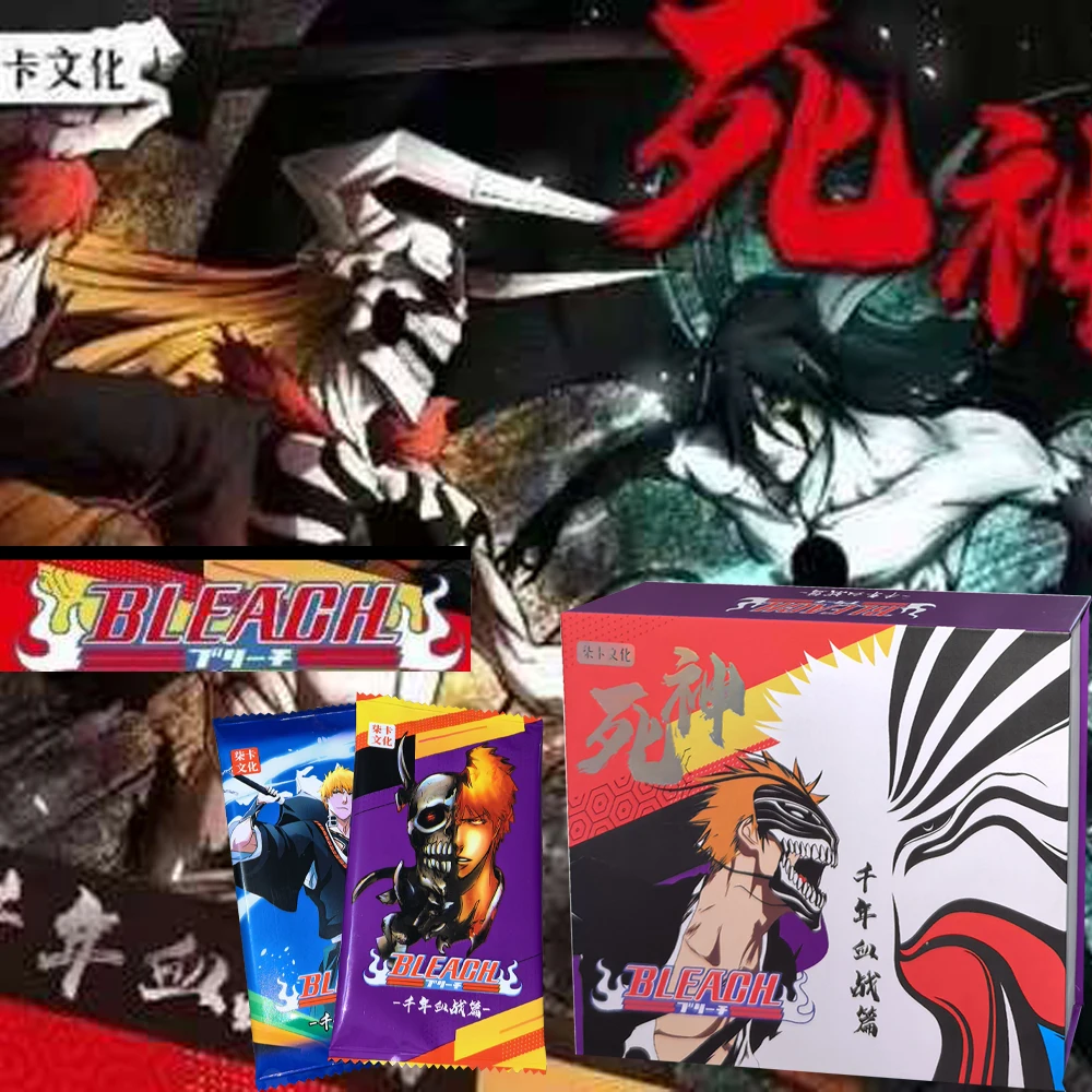 2025 Wholesale Bleach Cards Booster Box Thousand-Year Blood War Anime Characters Limited Hobby Collectible
2025 Wholesale Bleach Cards Booster Box Thousand-Year Blood War Anime Characters Limited Hobby Collectible
