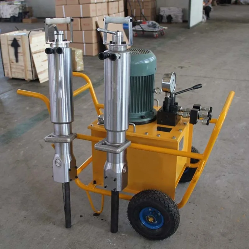 Portable Hydraulic Rock Splitter Compact for Small Construction Site Splitter Tool
Portable Hydraulic Rock Splitter Compact for Small Construction Site Splitter Tool