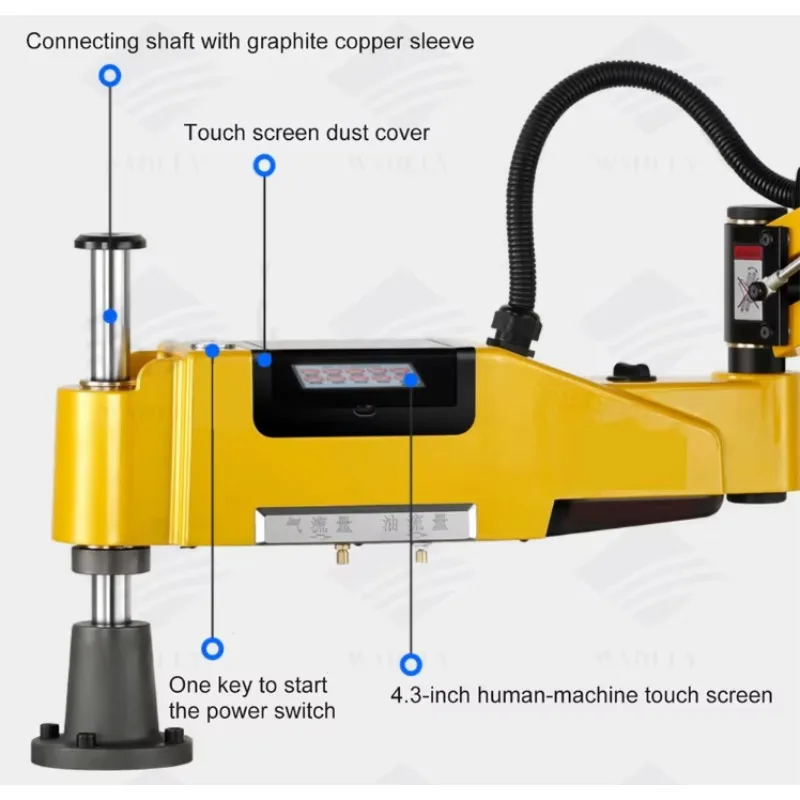 Good Good Quality Electric Oiling and Blowing Tapping Machine System Servo Motor Electric Tapping Machine
Good Good Quality Electric Oiling and Blowing Tapping Machine System Servo Motor Electric Tapping Machine