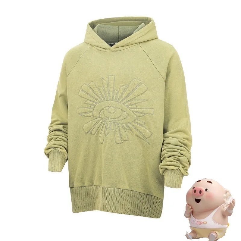 Vintage Casual HOUSE OF ERRORS Eye Embroidery Hoodie Men Women Hooded Heavy Fabric Unisex Oversized Pullover
Vintage Casual HOUSE OF ERRORS Eye Embroidery Hoodie Men Women Hooded Heavy Fabric Unisex Oversized Pullover