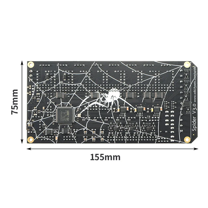 Classic-Spider V3.0 Motherboard VORON 2.4/Switchwire 8-Axis Control Board 3D Printer Parts Accessories
Classic-Spider V3.0 Motherboard VORON 2.4/Switchwire 8-Axis Control Board 3D Printer Parts Accessories