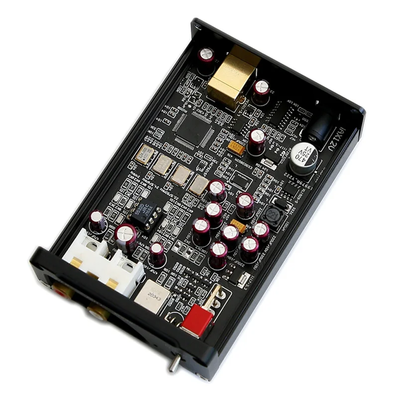 New-1 PCS DAC6 XMOS208+ES9038 Digital HIFI Audio Decoder Black Aluminum Alloy DAC Headphone Amplifier Support DSD
New-1 PCS DAC6 XMOS208+ES9038 Digital HIFI Audio Decoder Black Aluminum Alloy DAC Headphone Amplifier Support DSD
