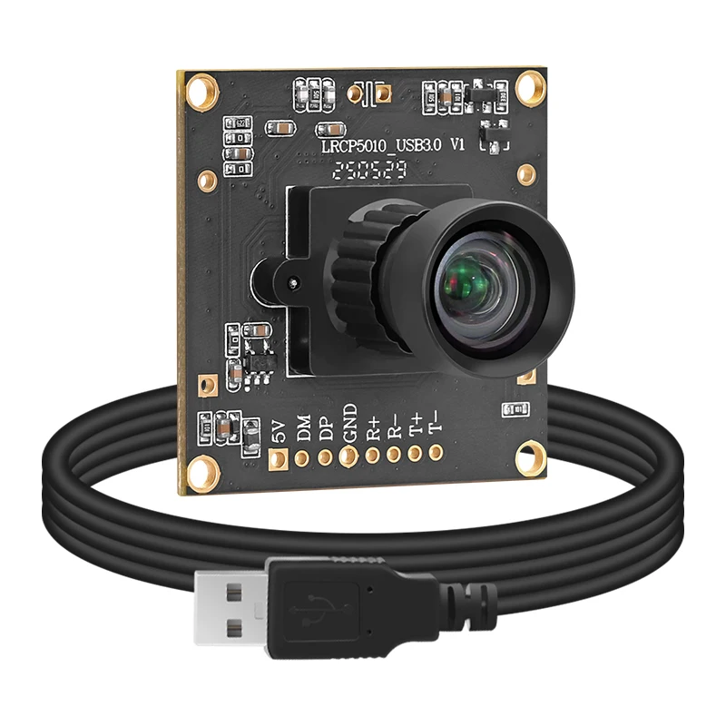 5MP 6mm 60Degree Global Shutter USB3.0 Camera High Speed 60fps/90fps with Industrial Inspection/Mobile Snapshot/Machine Vision
5MP 6mm 60Degree Global Shutter USB3.0 Camera High Speed 60fps/90fps with Industrial Inspection/Mobile Snapshot/Machine Vision