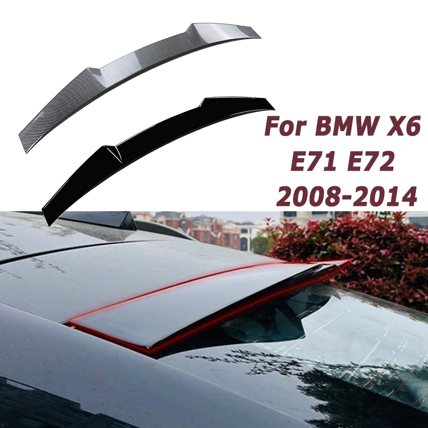 Car Rear Trunk Roof Spoiler for BMW X6 E71 E72 2008 2009 2010 2011 2012 2013 2014 Tail Wing Auto Aftermarket Parts
Car Rear Trunk Roof Spoiler for BMW X6 E71 E72 2008 2009 2010 2011 2012 2013 2014 Tail Wing Auto Aftermarket Parts