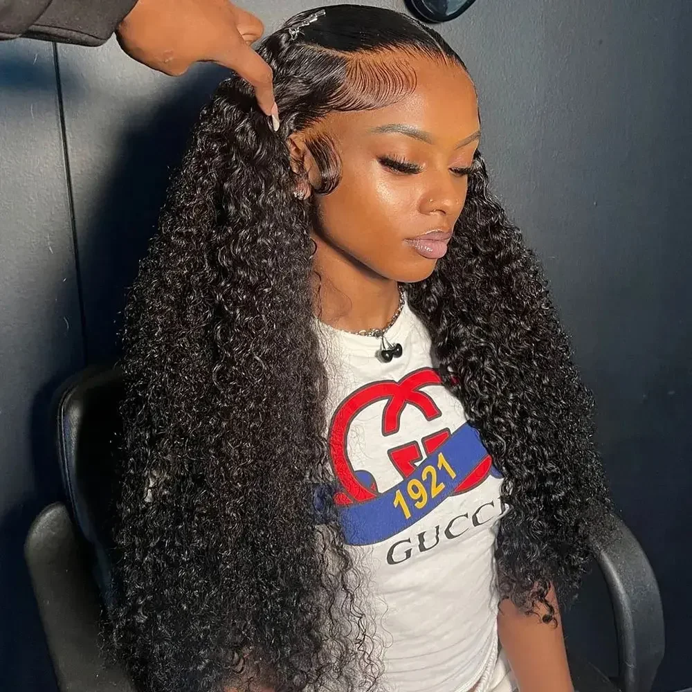 Deep Wave 13x6 HD Lace Front Human Hair Wigs Curly 13x4 HD 40 Inch Pre Plucked Lace Frontal 250 Density Brazilian Wig For Women
Deep Wave 13x6 HD Lace Front Human Hair Wigs Curly 13x4 HD 40 Inch Pre Plucked Lace Frontal 250 Density Brazilian Wig For Women