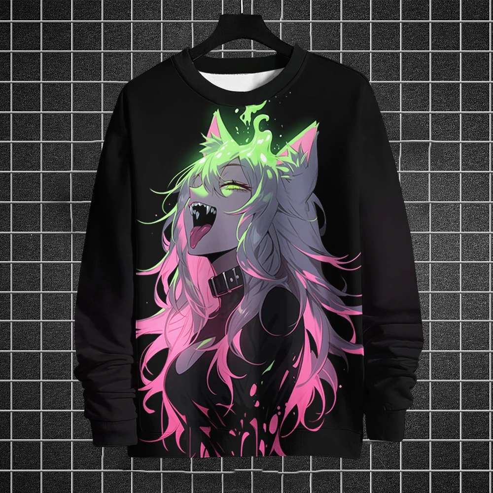 Funny 3D Anime Printing Men's Hoodless Sweatshirt Autumn Casual Comfortable Oversized Hoodies Fashion Street Hip Hop Man Clothes
Funny 3D Anime Printing Men's Hoodless Sweatshirt Autumn Casual Comfortable Oversized Hoodies Fashion Street Hip Hop Man Clothes