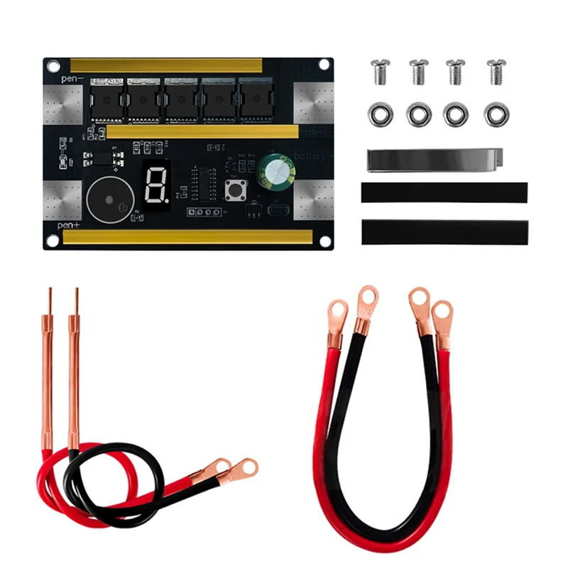 ABJY-18650 Lithium Battery Spot Welder Accessories Pen Control Board Touch Welding Machine 12V Automatic Spot 9-Speed Output Mod
ABJY-18650 Lithium Battery Spot Welder Accessories Pen Control Board Touch Welding Machine 12V Automatic Spot 9-Speed Output Mod