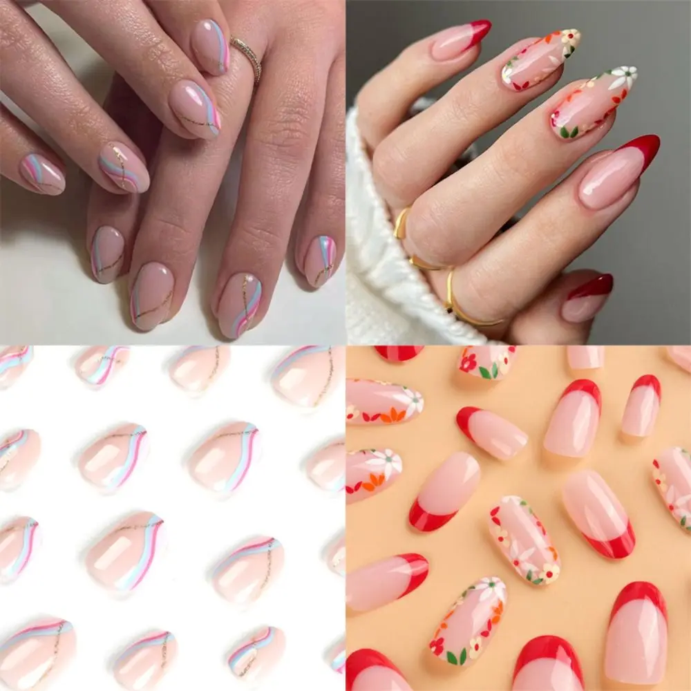 Detachable Wearable Manicure Almond Fake Nails Pointed Head Medium Length False Nail Full Cover Nail Tips Girl
Detachable Wearable Manicure Almond Fake Nails Pointed Head Medium Length False Nail Full Cover Nail Tips Girl