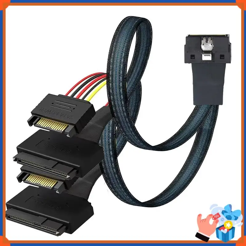 Компактный кабель SATA Powered 1M PCI-E Slimline SAS SFF-8654 8I для двойного U.2 Nvme SSD SFF-8639 для высокоскоростной передачи данных
Компактный кабель SATA Powered 1M PCI-E Slimline SAS SFF-8654 8I для двойного U.2 Nvme SSD SFF-8639 для высокоскоростной передачи данных