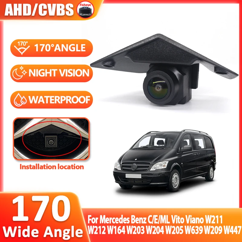 CCD AHD 1080P Vehicle Logo Front View Camera For Mercedes Benz C/E/ML Vito Viano W211 W212 W164 W203 W204 W205 W639 W209 W447
CCD AHD 1080P Vehicle Logo Front View Camera For Mercedes Benz C/E/ML Vito Viano W211 W212 W164 W203 W204 W205 W639 W209 W447