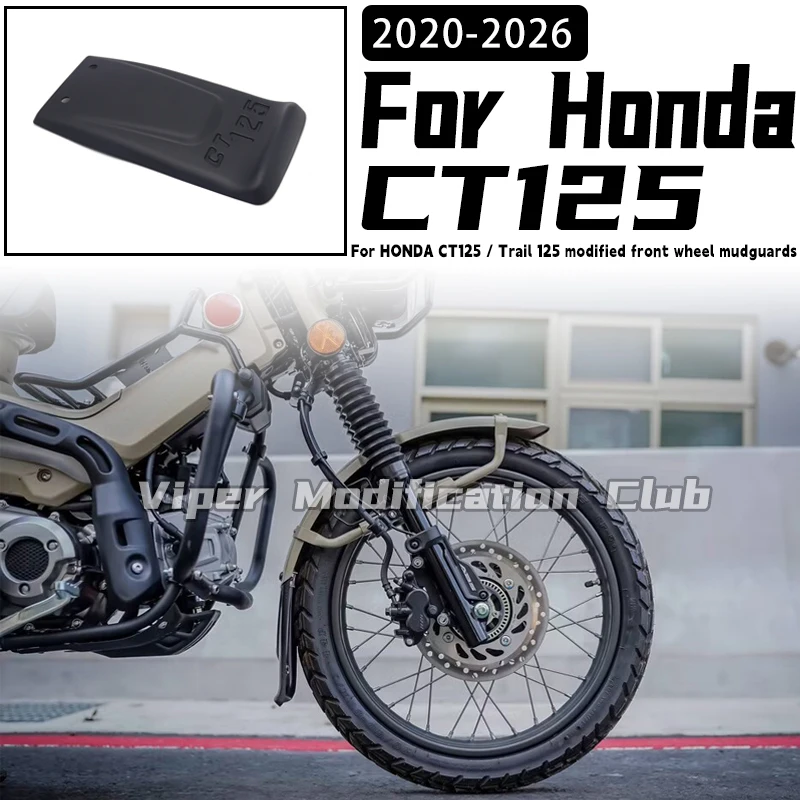 For HONDA CT 125 Trail 125 modified front wheel mudguard extended front mudguard 2020 2021 2022 2023 2024 2025 2026
For HONDA CT 125 Trail 125 modified front wheel mudguard extended front mudguard 2020 2021 2022 2023 2024 2025 2026