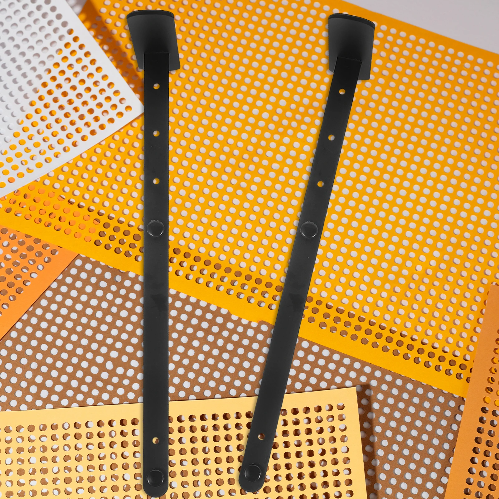 2pcs Pegboard Brackets Desk Mount Adjustable Height Stand for Office Craft Organizer Gaming Panel Accessories Support Table Top
2pcs Pegboard Brackets Desk Mount Adjustable Height Stand for Office Craft Organizer Gaming Panel Accessories Support Table Top