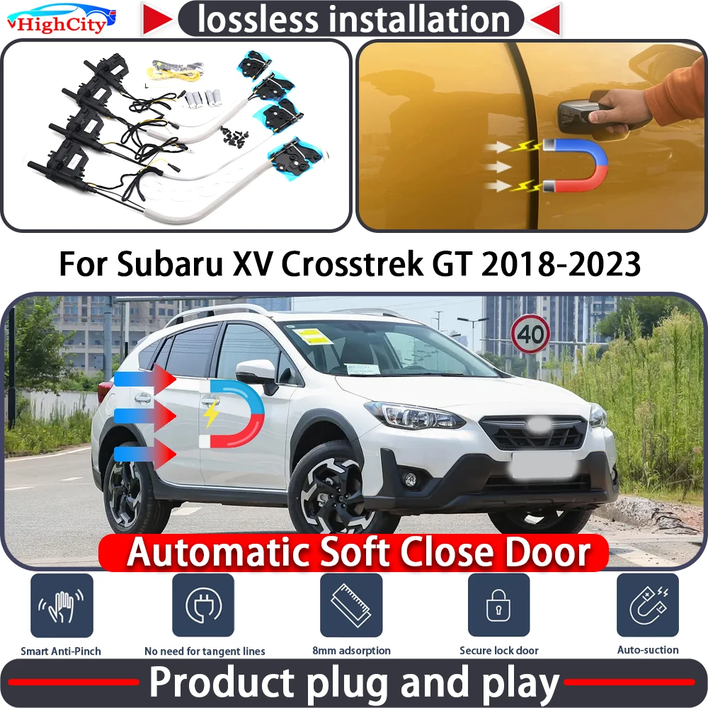 HighCity Electric Closing Door Lock Actuator for Subaru XV Crosstrek GT 2018-2023 Soft Close Power Latch System Auto Pull Door
HighCity Electric Closing Door Lock Actuator for Subaru XV Crosstrek GT 2018-2023 Soft Close Power Latch System Auto Pull Door