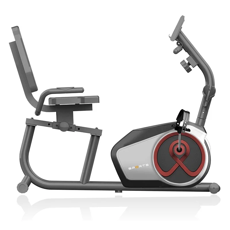 Горизонтальный фиксированный магнитный велосипед для упражнений, электрический лежачий стационарный велотренажер
Горизонтальный фиксированный магнитный велосипед для упражнений, электрический лежачий стационарный велотренажер