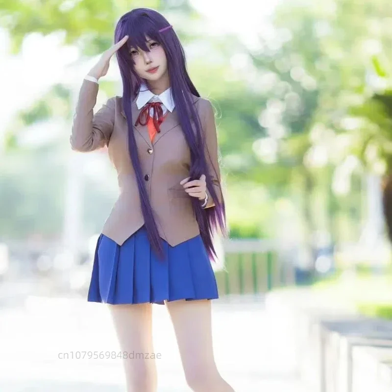 FC6Halloween Performance Osplay Monica Costume Set with Wig, Literary Club Cosplay Costume for Festivals and Stage Performa@FC8!
FC6Halloween Performance Osplay Monica Costume Set with Wig, Literary Club Cosplay Costume for Festivals and Stage Performa@FC8!