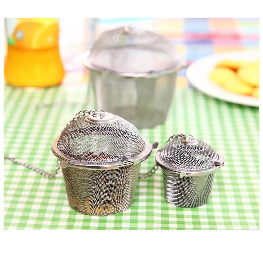 Stainless Steel Tea Infuser Filter Strainer Mesh Loose Leaf Full Herbal Teas Coffee Practical Extended
Stainless Steel Tea Infuser Filter Strainer Mesh Loose Leaf Full Herbal Teas Coffee Practical Extended