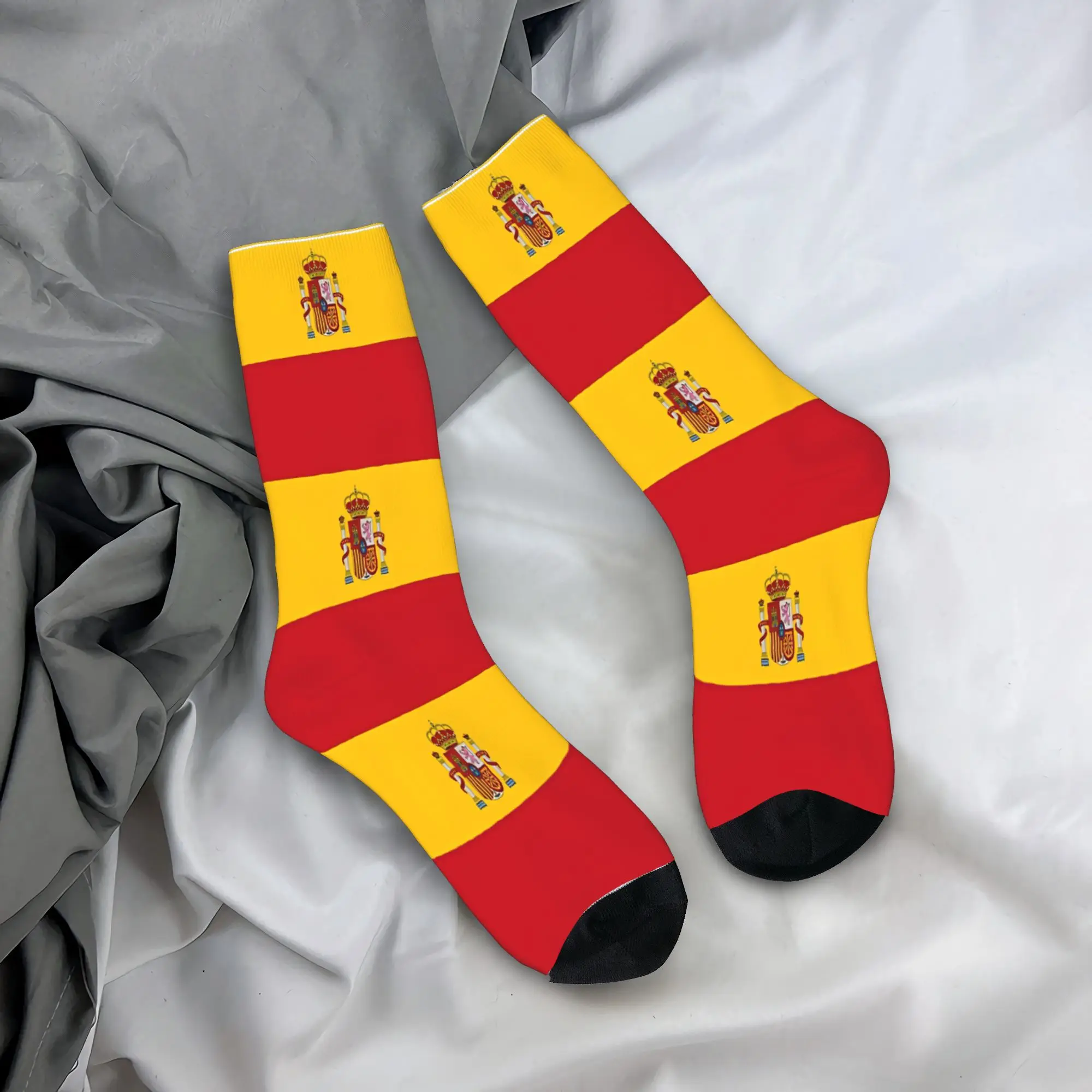 Men Socks Spain Spanish Flag Stockings Autumn Trendy Soft Breathable Socks Design Climbing Non Slip Socks
Men Socks Spain Spanish Flag Stockings Autumn Trendy Soft Breathable Socks Design Climbing Non Slip Socks