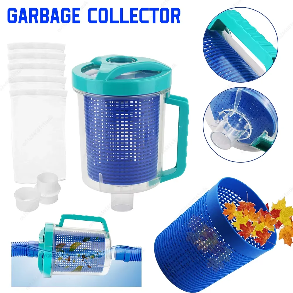 Inline Pool Leaf Canister Pool Leaf Catcher with 5 Skimmer Socks Leaf Trap for W26705 Pentair R211084 Pool Accessories
Inline Pool Leaf Canister Pool Leaf Catcher with 5 Skimmer Socks Leaf Trap for W26705 Pentair R211084 Pool Accessories