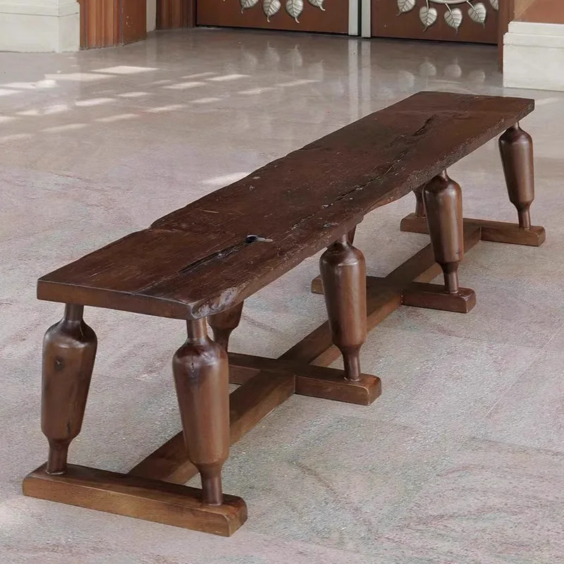 Bench Leisure stool Wabi Sa B & B household bench, wooden stool
Bench Leisure stool Wabi Sa B & B household bench, wooden stool