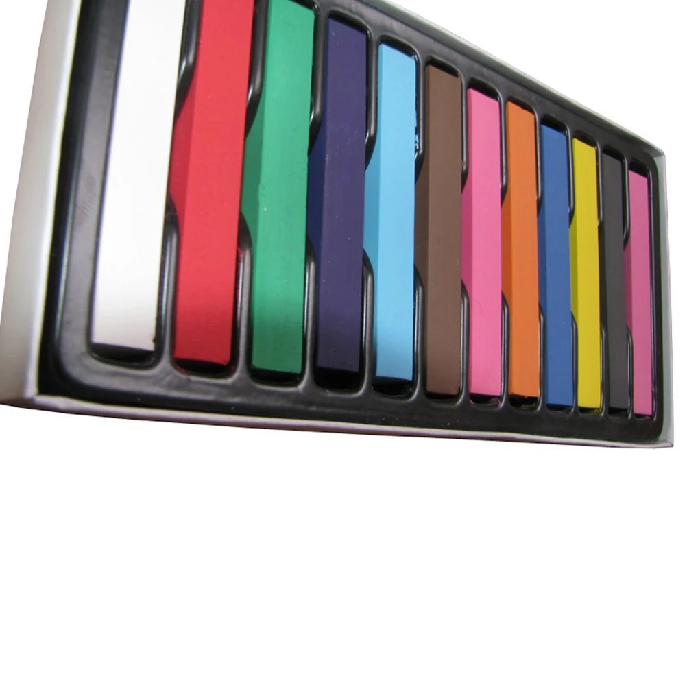 12 Colors Temporary Hair Chalk Pastel Dye Kit Non-Toxic Hair Color Powder Fast Application for Temporary Style
12 Colors Temporary Hair Chalk Pastel Dye Kit Non-Toxic Hair Color Powder Fast Application for Temporary Style