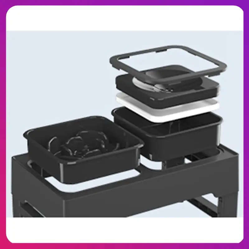 ABKL-Elevated Dog Bowls Adjustable Raised Dog Bowl+Slow Feeder Dog Bowl And Dog Water Bowl Non-Spill For Dog And Pets Black A Du
ABKL-Elevated Dog Bowls Adjustable Raised Dog Bowl+Slow Feeder Dog Bowl And Dog Water Bowl Non-Spill For Dog And Pets Black A Du