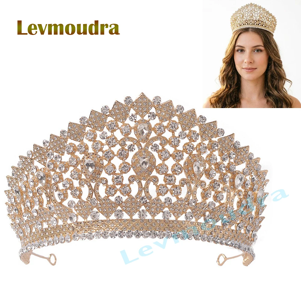 Levmoudra Vintage Palace Style Tiara Rhinestone Miss Beauty Pageant Crown Dinner Party Princess Tiara Headband
Levmoudra Vintage Palace Style Tiara Rhinestone Miss Beauty Pageant Crown Dinner Party Princess Tiara Headband