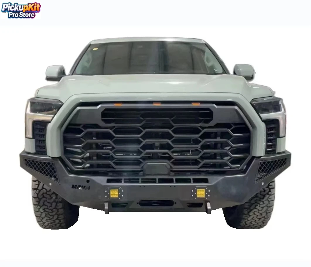 Steel Front Bumper Bull Bar with Dual D‑Rings & LED Light Bar Mount for Tundra
Steel Front Bumper Bull Bar with Dual D‑Rings & LED Light Bar Mount for Tundra