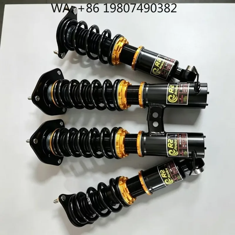 Circuit Steel Coilover Suspension Kit, Wear Resistant Shocks, Height Damping Adjustable Track Daily Dual Use Parts
Circuit Steel Coilover Suspension Kit, Wear Resistant Shocks, Height Damping Adjustable Track Daily Dual Use Parts
