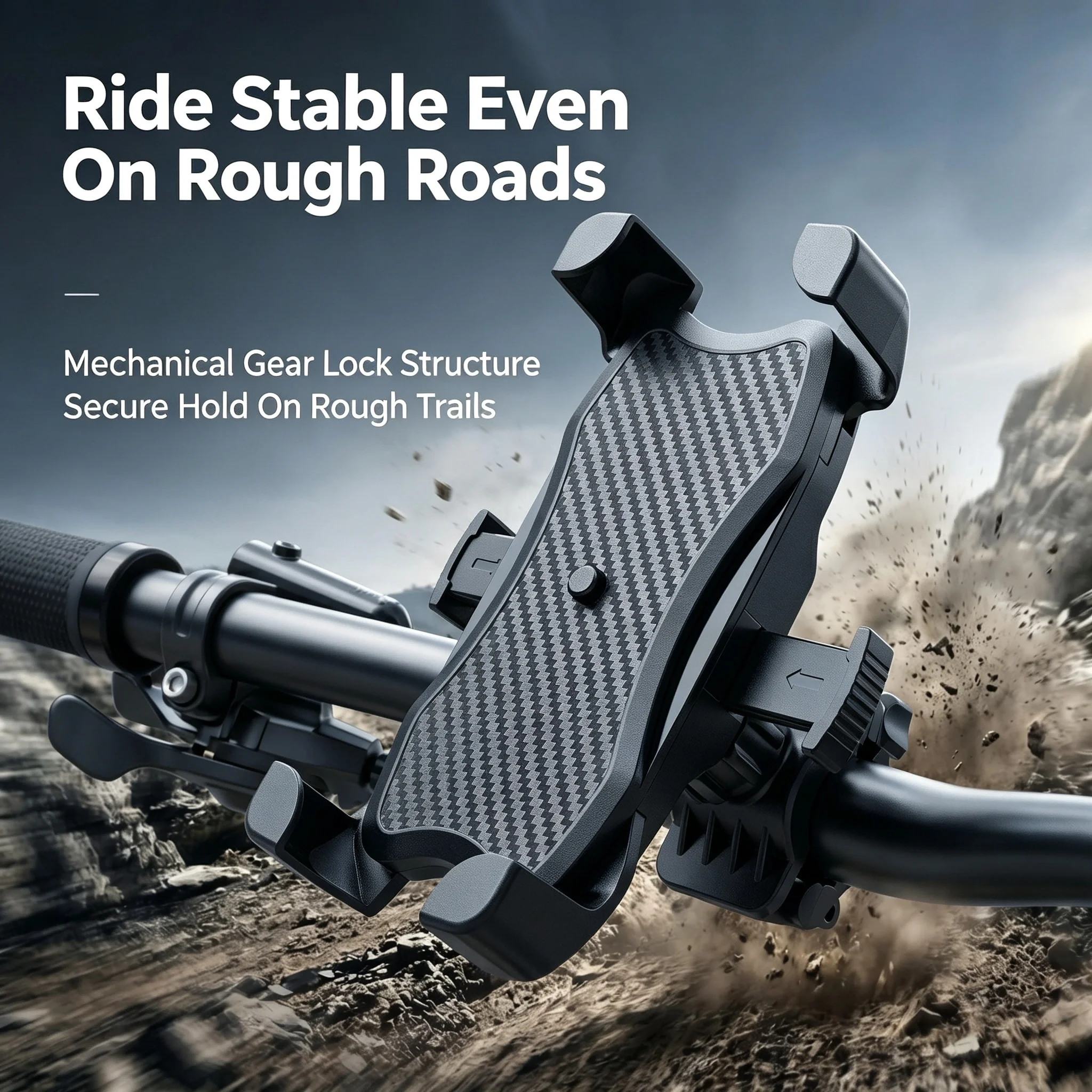 Universal Motorcycle Phone Holder, One-Click Quick Locking, Anti-Shake & Secure Grip, Multi-Functional Navigation Stand for E-Bikes and Cycling
Universal Motorcycle Phone Holder, One-Click Quick Locking, Anti-Shake & Secure Grip, Multi-Functional Navigation Stand for E-Bikes and Cycling