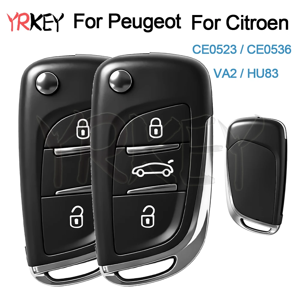 Modified Remote Control Key Shell Cover For Citroen C2 C4 C5 Xsara Picasso For Peugeot 306 407 807 Partner VA2 HU83 CE0523/0536
Modified Remote Control Key Shell Cover For Citroen C2 C4 C5 Xsara Picasso For Peugeot 306 407 807 Partner VA2 HU83 CE0523/0536