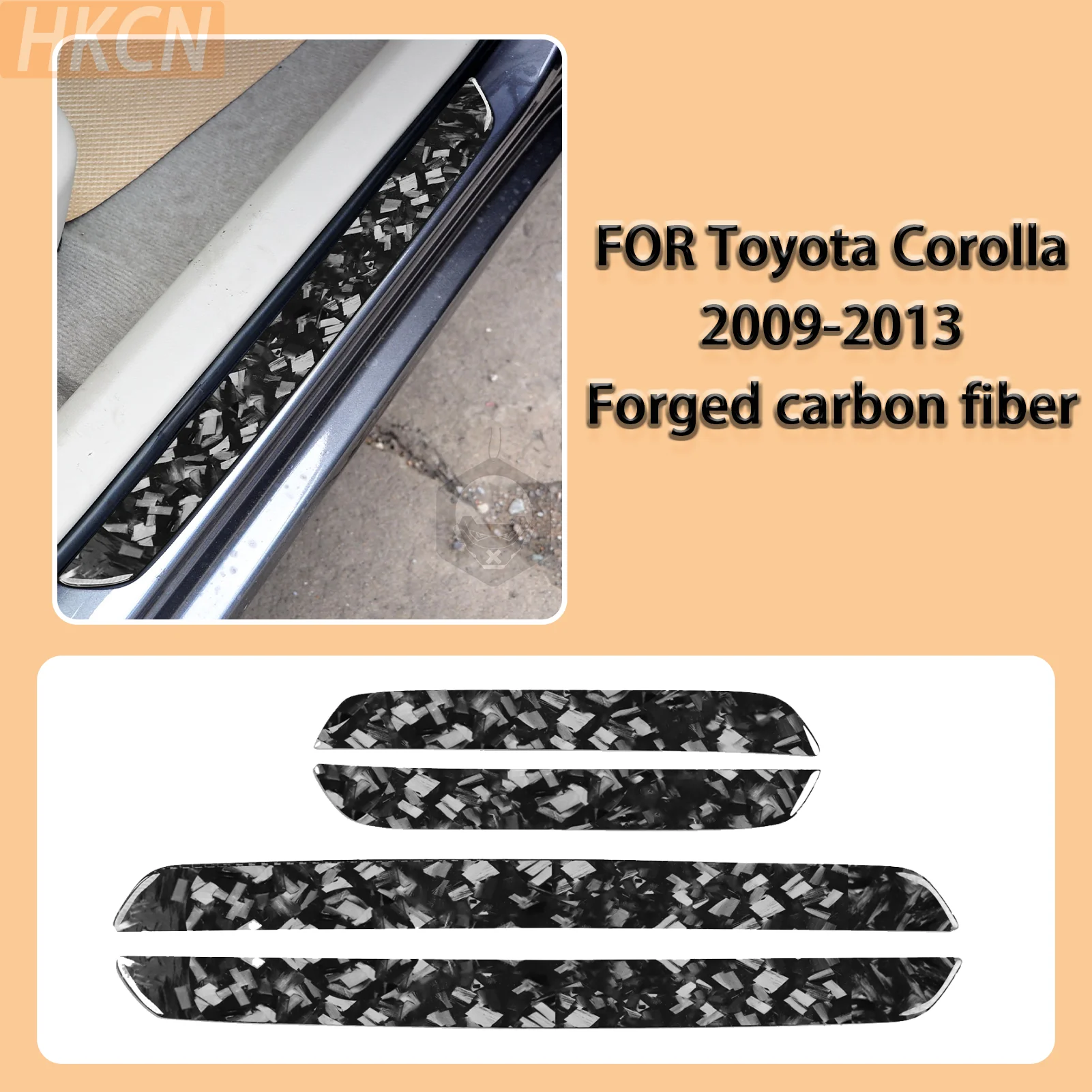 Для Toyota Corolla 2009-2013: Накладки на пороги из кованого карбона, защитные полосы на пороги, панели, аксессуары для интерьера автомобиля, наклейки
Для Toyota Corolla 2009-2013: Накладки на пороги из кованого карбона, защитные полосы на пороги, панели, аксессуары для интерьера автомобиля, наклейки