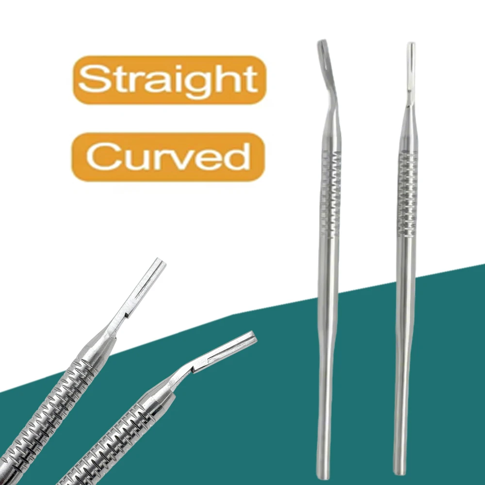 Professional Dental Scalpel Set No.3 Blade Compatible Curved & Straight Handles, Sterilizable Stainless Steel
Professional Dental Scalpel Set No.3 Blade Compatible Curved & Straight Handles, Sterilizable Stainless Steel