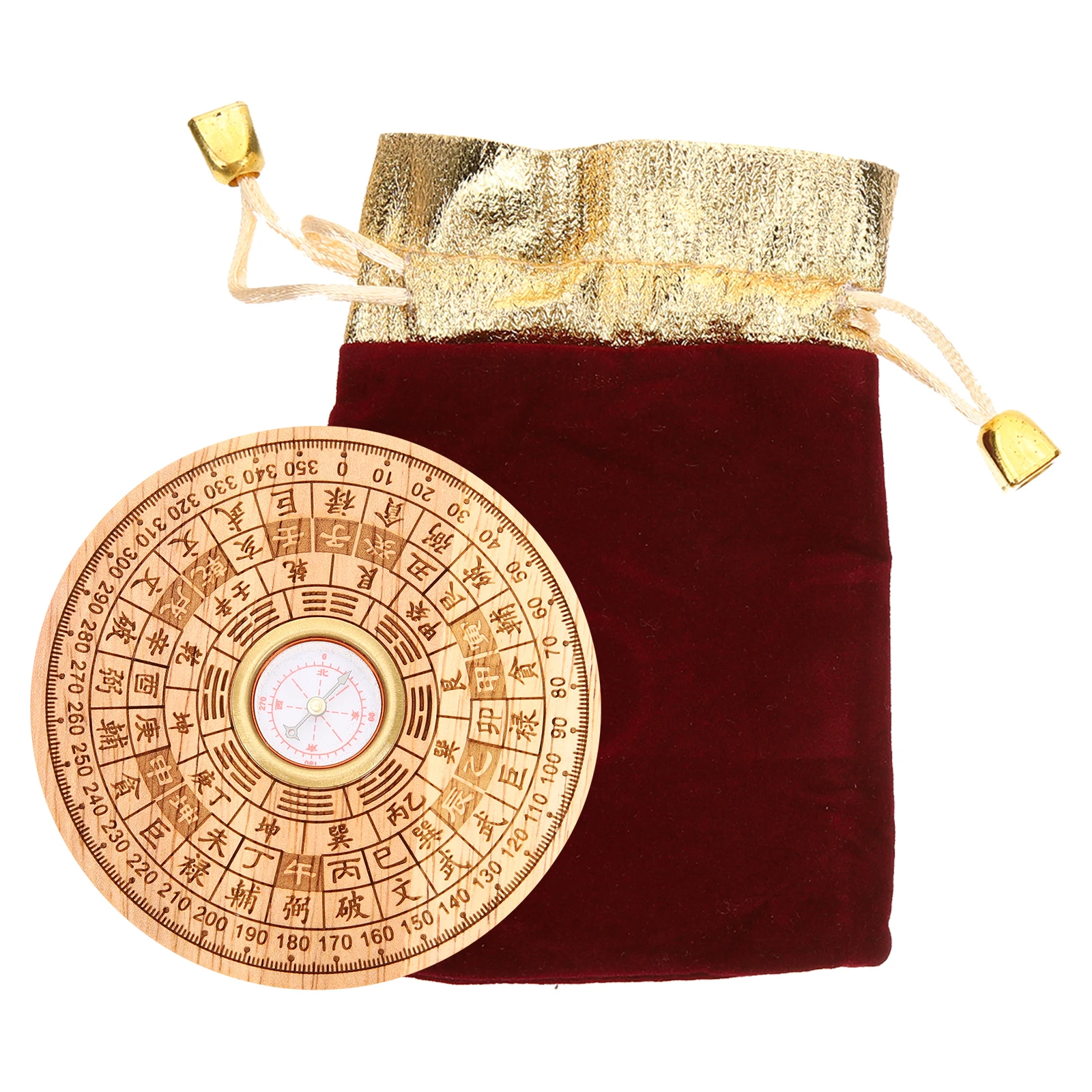 Traditional Chinese Fengshui Wooden Style Measuring Tool Decorative Compass For Home Office Outdoor Camping Compass Gift
Traditional Chinese Fengshui Wooden Style Measuring Tool Decorative Compass For Home Office Outdoor Camping Compass Gift