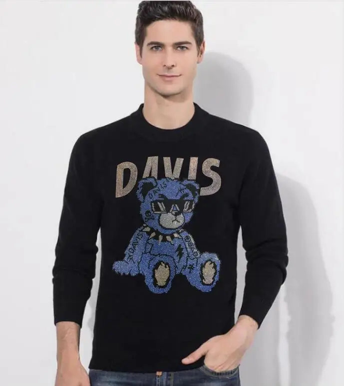 Fashion Hip Hop men Unisex 2023 new Clothes Rhinestones Top Pullover sweater Men
Fashion Hip Hop men Unisex 2023 new Clothes Rhinestones Top Pullover sweater Men