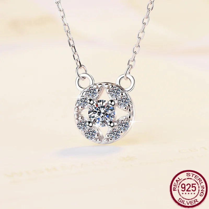 New S925 pure silver necklace pendant, simple and fashionable niche necklace, heart person moissanite wedding jewelry.
New S925 pure silver necklace pendant, simple and fashionable niche necklace, heart person moissanite wedding jewelry.