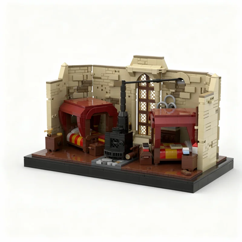 992pcs MOC Boy S Dorm Magic Wizard Model Building Blocks Construction Toy Christmas Gifts DIY Creative Idea Education Assemble
992pcs MOC Boy S Dorm Magic Wizard Model Building Blocks Construction Toy Christmas Gifts DIY Creative Idea Education Assemble