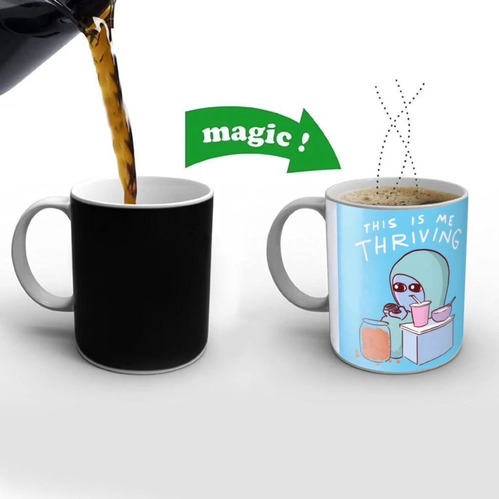 Strange Planet This Is Me Thriving Creativity Change Color Chang mug Ceramic mug Hot Coffee Cup Breakfast Cup Mug Friend Gift
Strange Planet This Is Me Thriving Creativity Change Color Chang mug Ceramic mug Hot Coffee Cup Breakfast Cup Mug Friend Gift