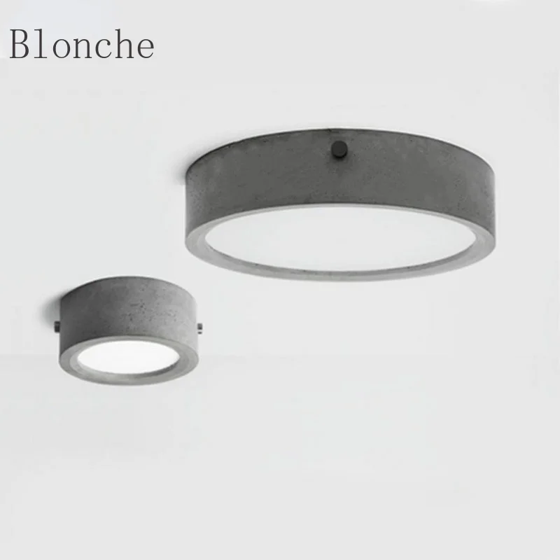 Industrial Cement Ceiling Light Minimalist Vintage Circular Bedroom Living Room Villa Concrete Ceiling Light Balcony Aisle Light
Industrial Cement Ceiling Light Minimalist Vintage Circular Bedroom Living Room Villa Concrete Ceiling Light Balcony Aisle Light
