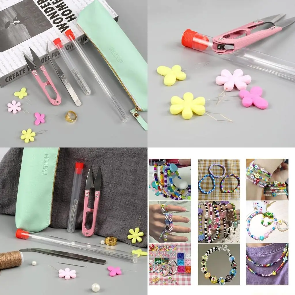 QX2E Складная игла для бисероплетения, игла для бисероплетения с большим ушком для изготовления браслетов, ювелирных изделий
QX2E Складная игла для бисероплетения, игла для бисероплетения с большим ушком для изготовления браслетов, ювелирных изделий