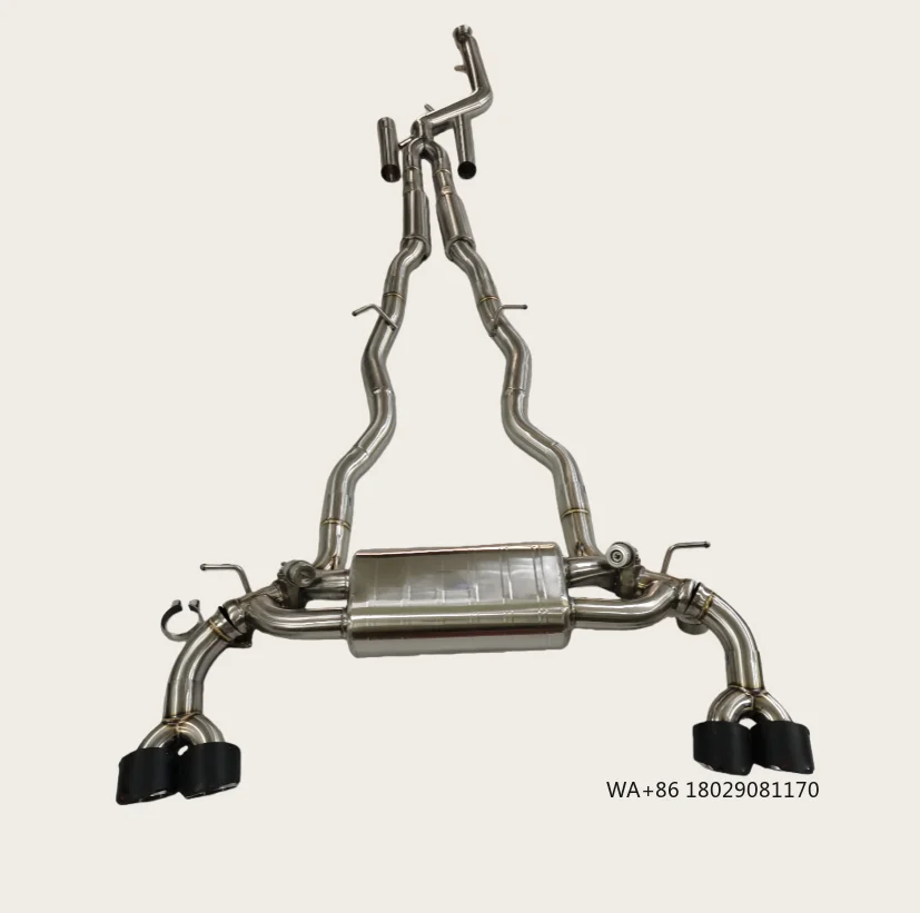 Catback Exhaust System for 840i G16 B58 3.0T 2019-2024 Stainless Steel Valvetronic Muffler
Catback Exhaust System for 840i G16 B58 3.0T 2019-2024 Stainless Steel Valvetronic Muffler