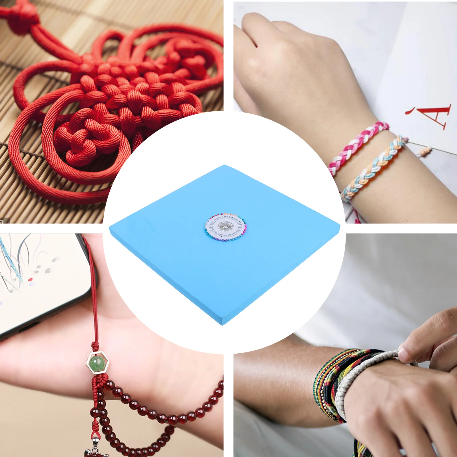 Braided Positioning Plate Set Kumihimo Disks Round Bracelet Weaving Disc Braiding Board Craft DIY Tool Accessories
Braided Positioning Plate Set Kumihimo Disks Round Bracelet Weaving Disc Braiding Board Craft DIY Tool Accessories