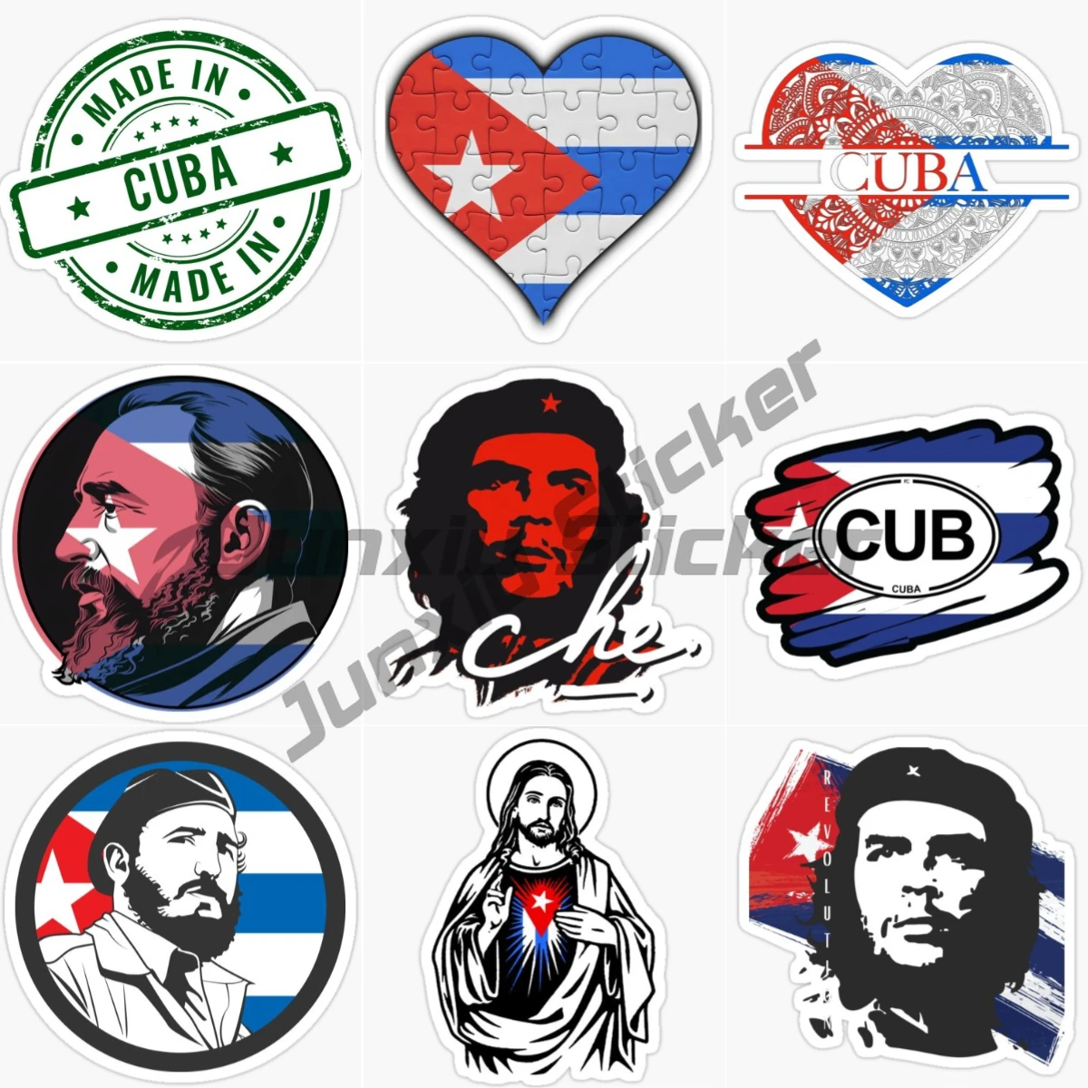Fidel Castro Cuba C Flag Map National Emblem Creative Stickers Motorcycle Vinyl Truck Off-road Table Wall Bicycle Helmet Decal
Fidel Castro Cuba C Flag Map National Emblem Creative Stickers Motorcycle Vinyl Truck Off-road Table Wall Bicycle Helmet Decal