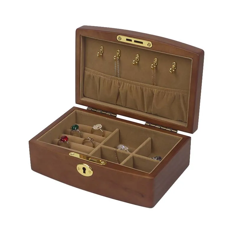 New Wood Jewelry Storage Box Display Earring Rings Jewelry Organizer Box Luxury Jewelry Gift Packaging Bracelet Package
New Wood Jewelry Storage Box Display Earring Rings Jewelry Organizer Box Luxury Jewelry Gift Packaging Bracelet Package