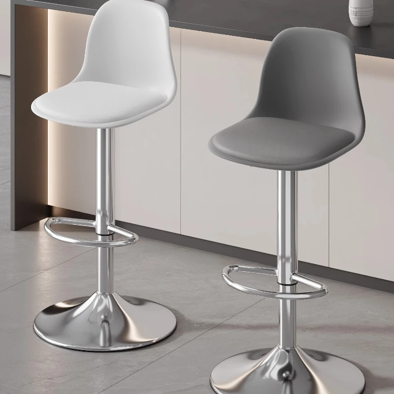 Unique Minimalist Gray Bar Stools Swivel Adjustable Italian Kitchen Bar Stools Designer Sturdy Sgabello Cucina Alto Furniture
Unique Minimalist Gray Bar Stools Swivel Adjustable Italian Kitchen Bar Stools Designer Sturdy Sgabello Cucina Alto Furniture