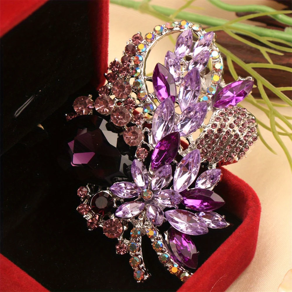 Baroque luxury beautiful flowers openwork design women brooch, jewelry accessories, wedding holiday party couple surprise gift
Baroque luxury beautiful flowers openwork design women brooch, jewelry accessories, wedding holiday party couple surprise gift