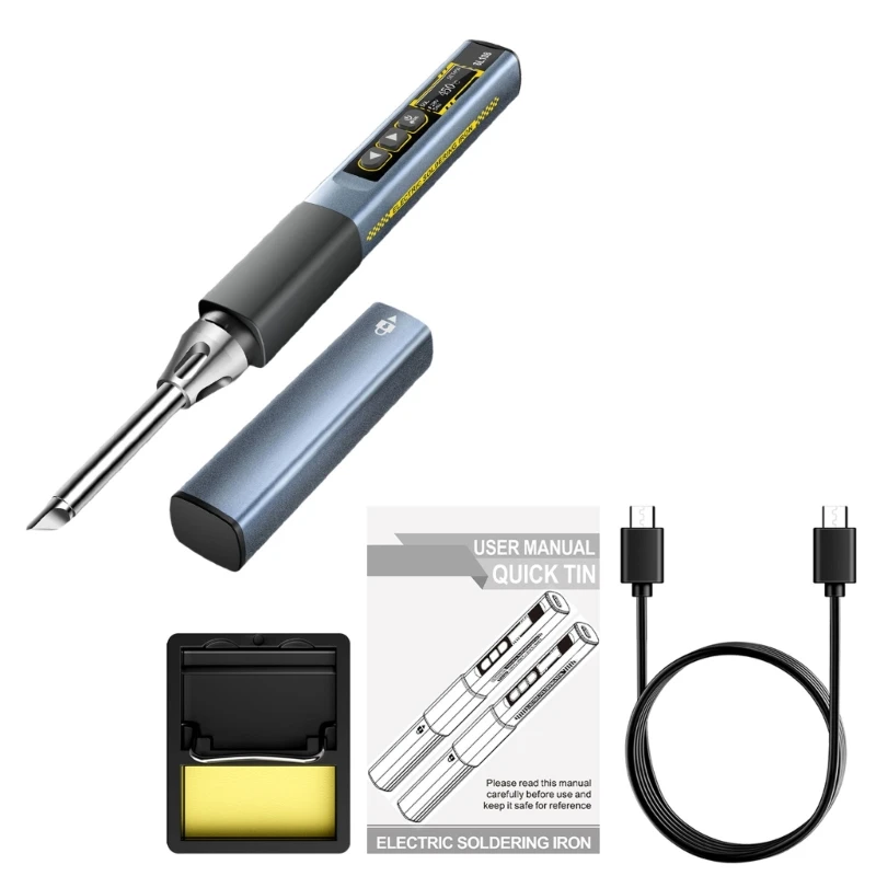 96W Mini Digital Splering Iron с удобным сцеплением быстрое отопление для фиксации электронных компонентов и творческих задач
96W Mini Digital Splering Iron с удобным сцеплением быстрое отопление для фиксации электронных компонентов и творческих задач