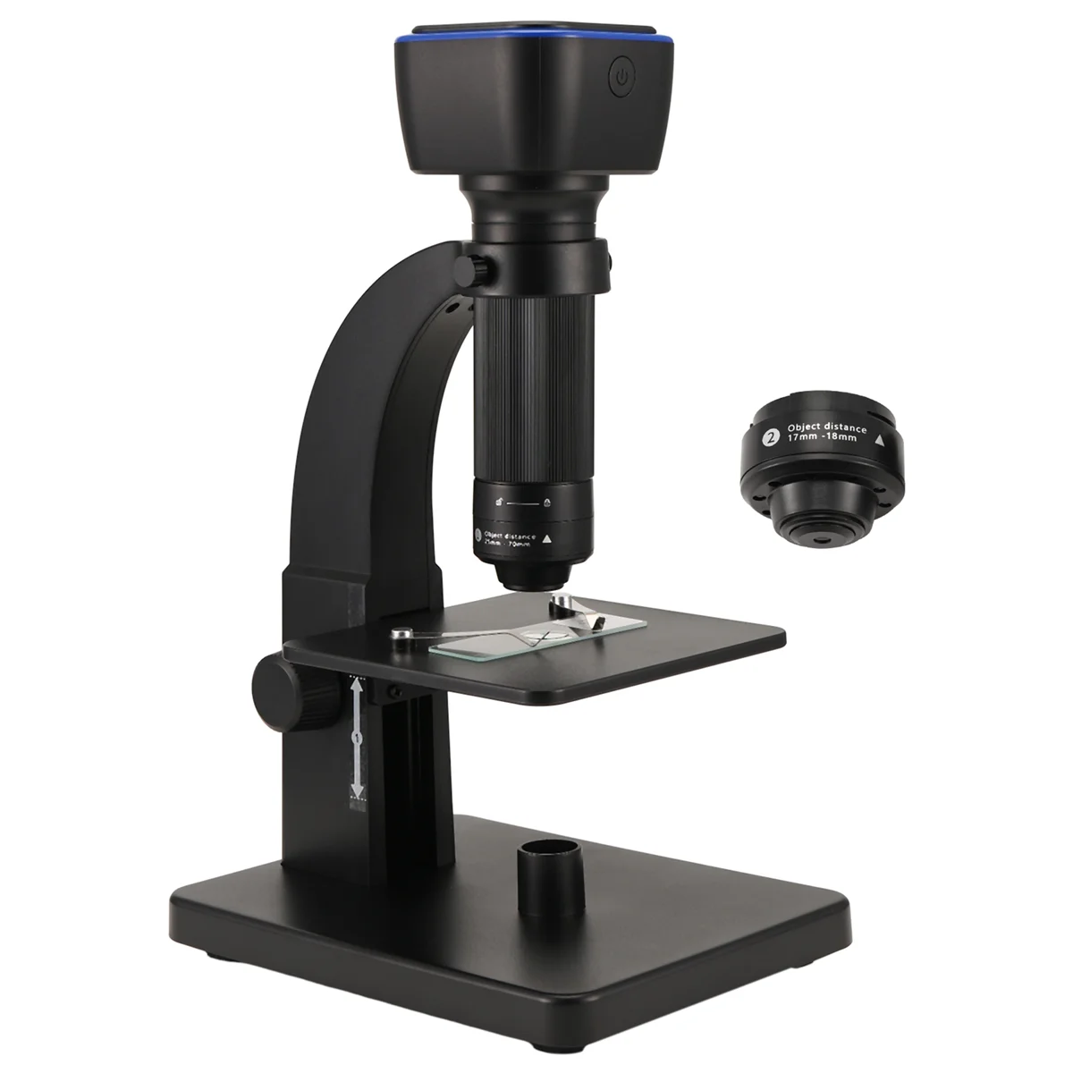HGHO 2000X Biological Digital Microscope Wifi USB Microscope with Digital & Microbial Lens with 11 Adjustable LED
HGHO 2000X Biological Digital Microscope Wifi USB Microscope with Digital & Microbial Lens with 11 Adjustable LED
