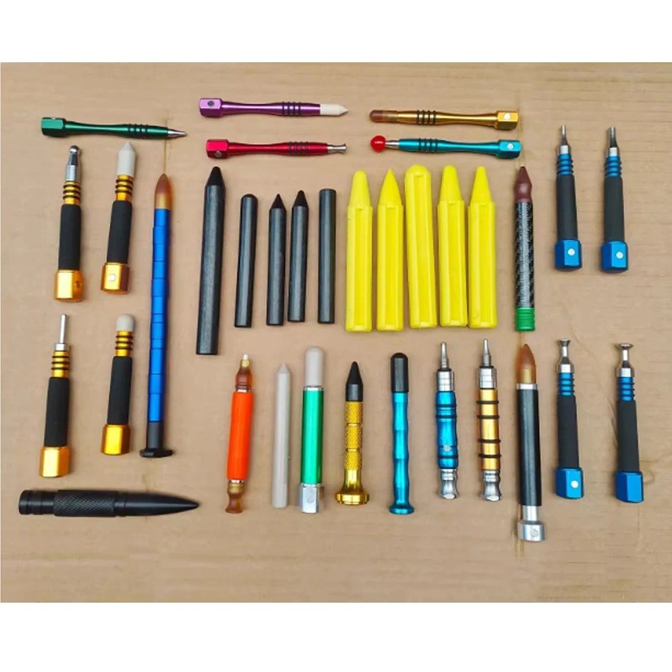 Super PDR Kit Aluminum Alloy Tap Down Tools Tips for Dent Removal Car Body Car Part
Super PDR Kit Aluminum Alloy Tap Down Tools Tips for Dent Removal Car Body Car Part