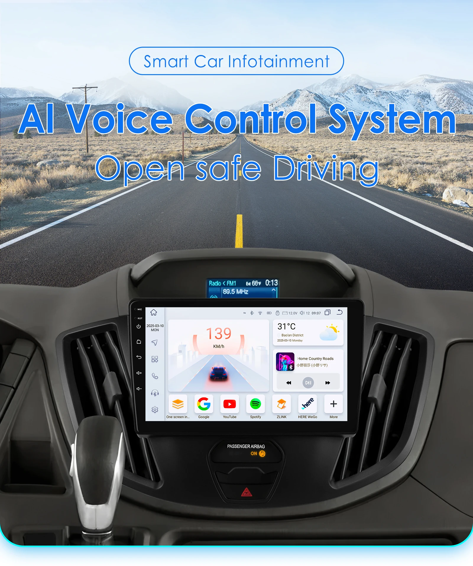 Автомобильные интеллектуальные системы для Ford Transit 2015-2018 Carplay для Apple Android Auto Автомагнитола мультимедиа GPS 360 Cam Авторадио
Автомобильные интеллектуальные системы для Ford Transit 2015-2018 Carplay для Apple Android Auto Автомагнитола мультимедиа GPS 360 Cam Авторадио